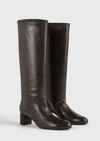 Downtown nappa knee-high boots brown