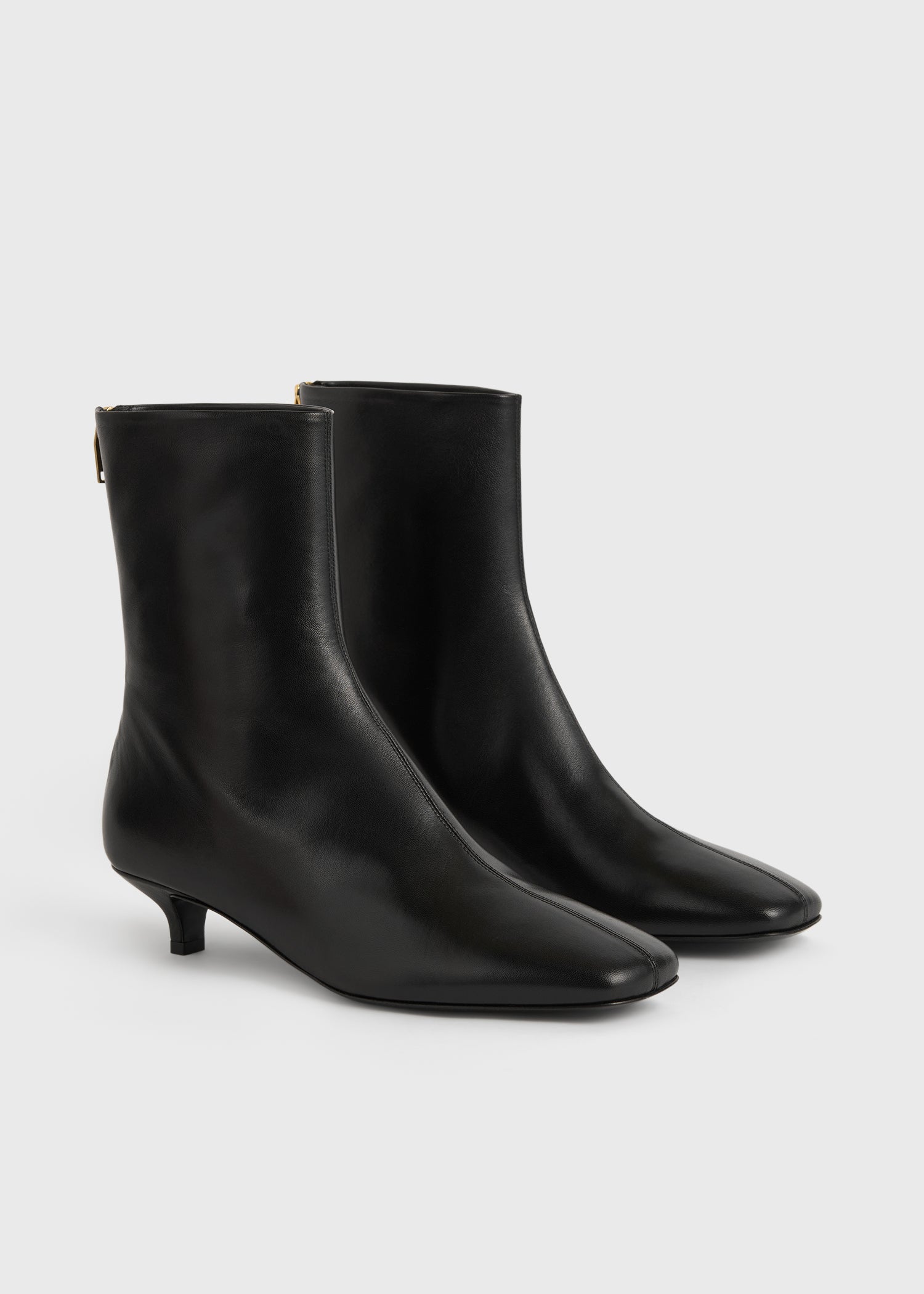 Day nappa ankle boots black