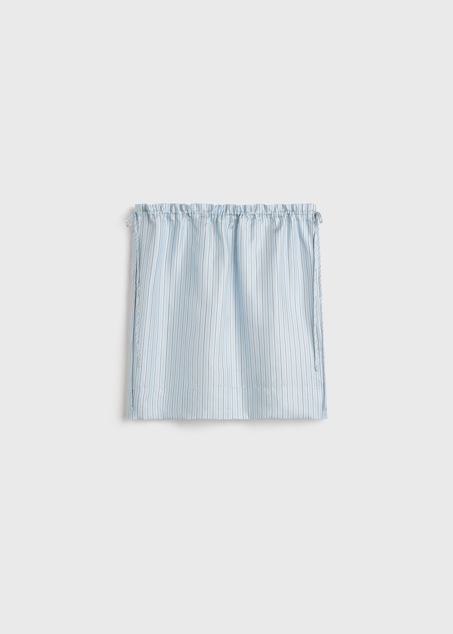 Striped mini skirt ice/white