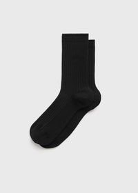Crew socks black