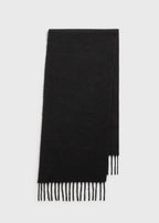 Fuzzy scarf black