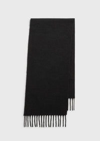 Fuzzy scarf black
