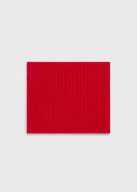 Cashmere neck warmer poppy