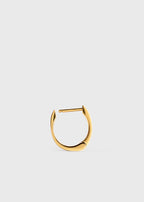 Signature hoops gold