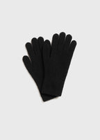 Cashmere gloves black