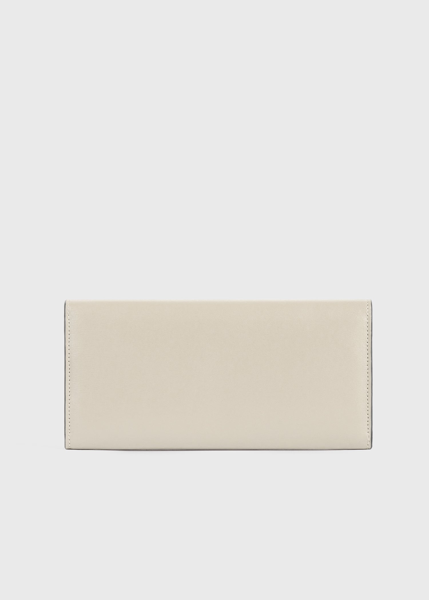 T-lock leather wallet fawn